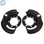 Set of 2 Brake Dust Shields for Jeep Cherokee XJ Wrangler (1984–2001)