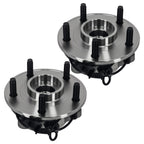 Set of 2 Front Left Right Wheel Hub & Bearing for Jeep Wrangler (2011–2017) HA590482 ABS