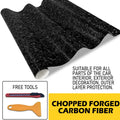 Carbon Fiber Vinyl Wrap Roll for Car Interior (59in x 11.8in)