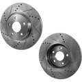 Rear Brake Disc Rotors for Jeep Patriot, Compass, Mitsubishi Lancer, Avenger