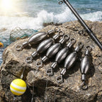 10PCS Copper Fishing Connectors 8-Character Ring for Fishing Methods