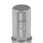 Set of 20 Closed End M12x1.5 Gun Metal Aluminum Lug Nuts + Adapter