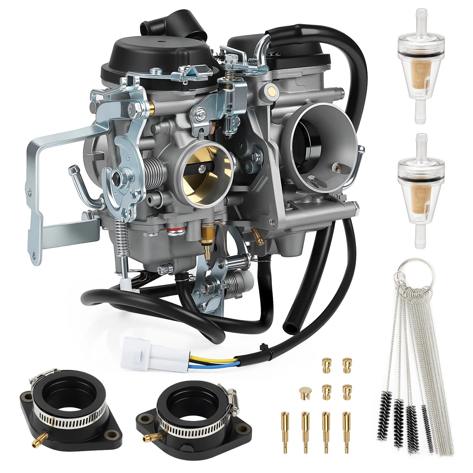 Carburetor with Intake Manifold for Yamaha V Star 1100 (1999–2009)