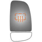 Heated Passenger Side Mirror Glass for Ram (2013–2018)