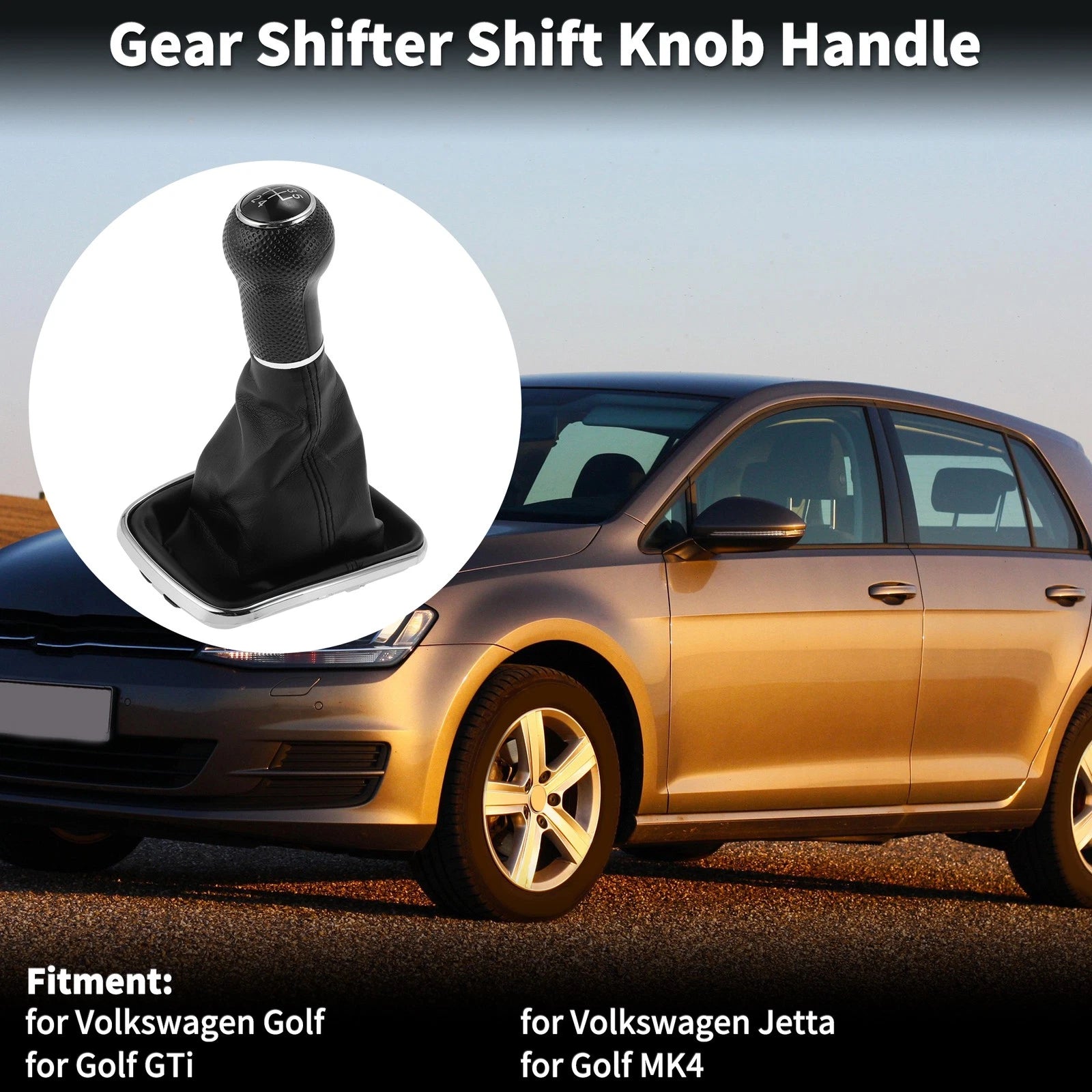 Manual Transmission Gear Shift Knob for Volkswagen Golf (2010–2023)