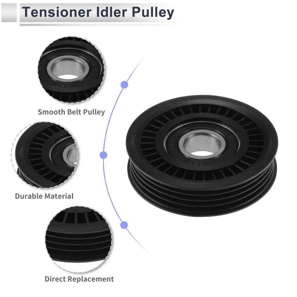 Drive Belt Idler Pulley Serpentine for Acura Integra (1997–2001) 73131AC010
