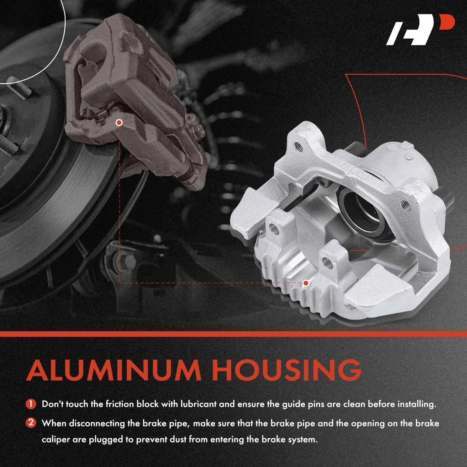Front Right Brake Caliper with Bracket for BMW Z4 (2009-2016)