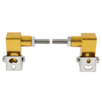 Gold Lower Fork Mount Spotlight Holder for Kawasaki Ninja 250 (2008-2012)