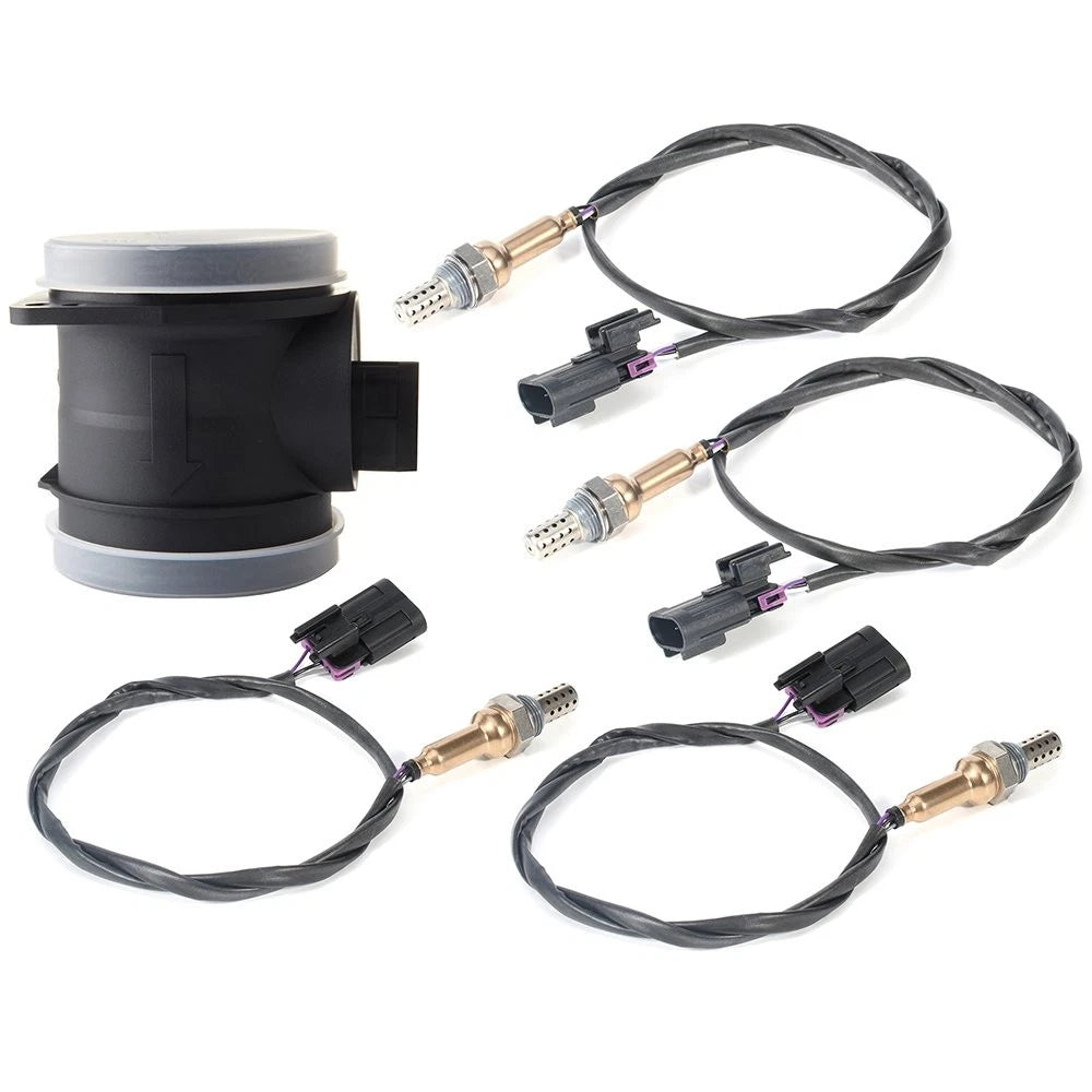 Mass Airflow Sensor & 4x Oxygen O2 Sensors for Hyundai Sonata (2009–2010)