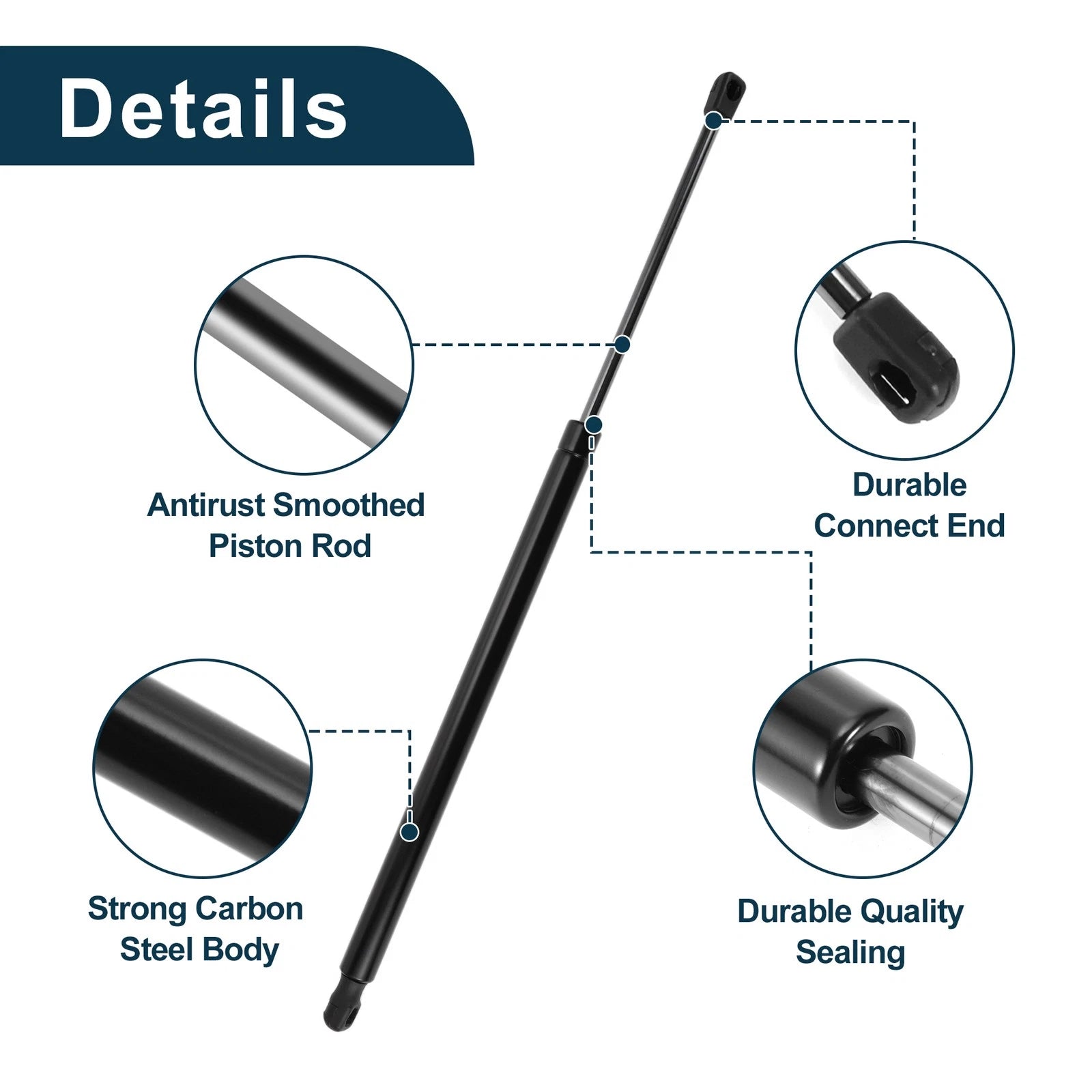 Rear Hatch Lift Supports Struts No. 5480869/15827845 for Chevrolet Equinox (2010–2017)