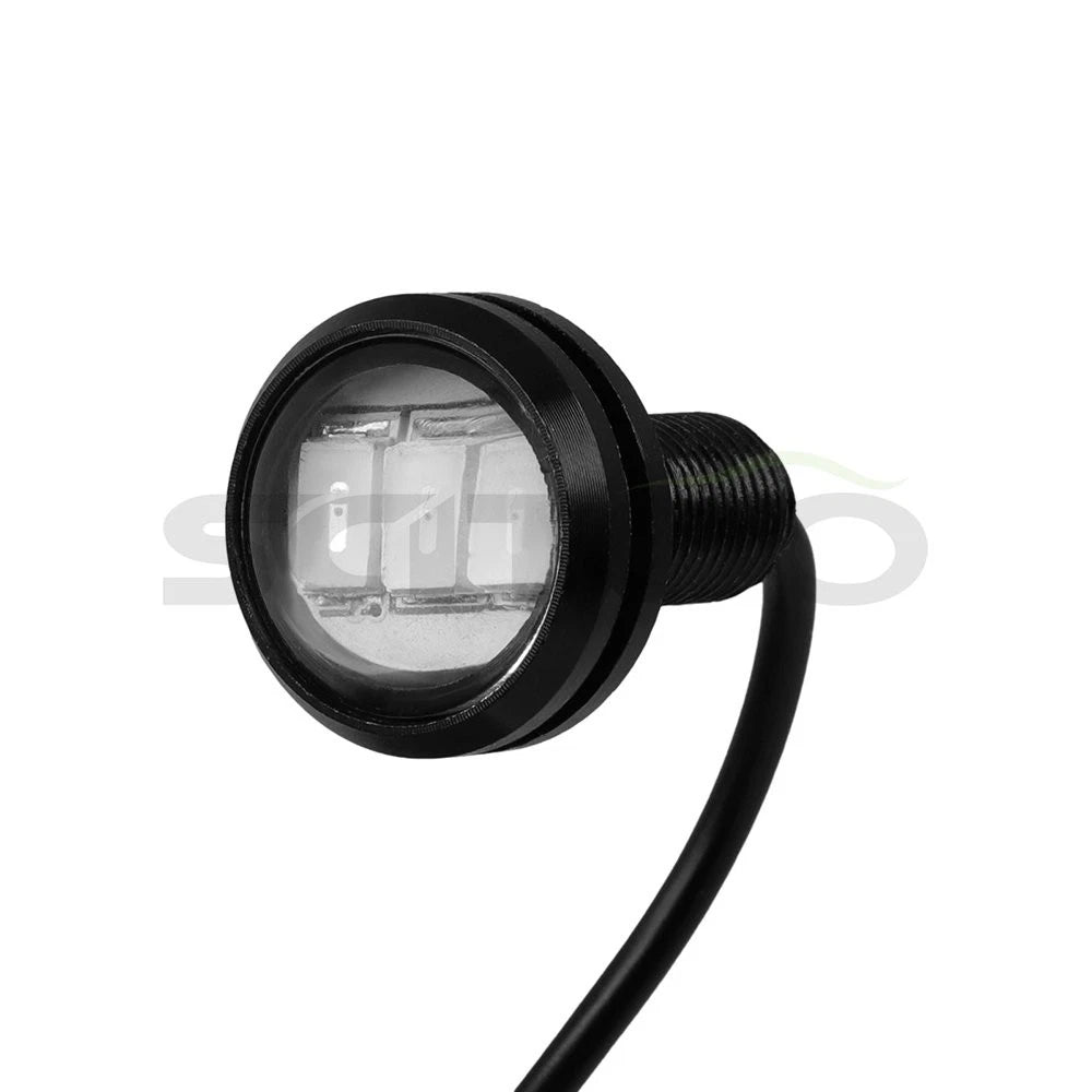 20X Red Eagle Eye Grille Light Signal Fog Lamp for Universal