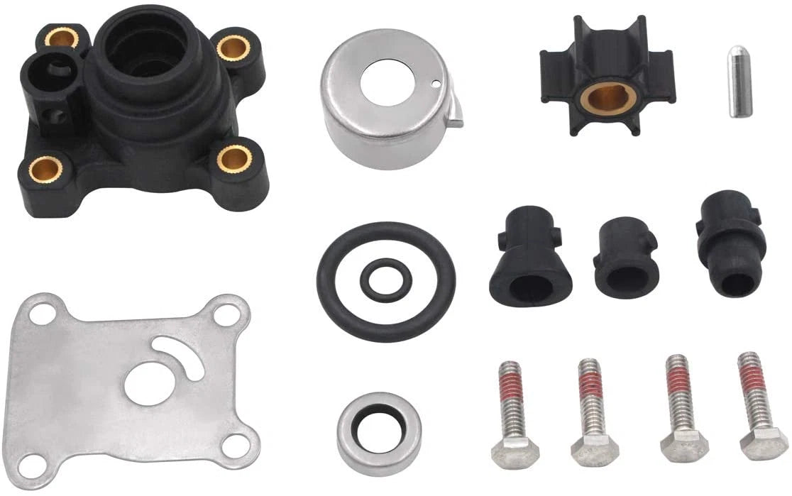 Water Pump Impeller Kit for Johnson Evinrude OMC 8-15hp (1974–Up) 0394711