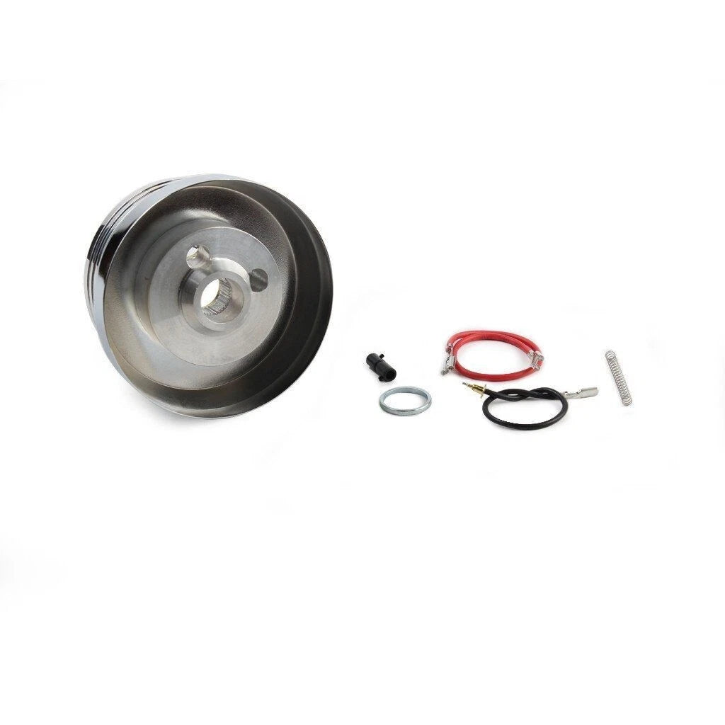 Billet Steering Wheel 14 Inch Black Wrap for Ford F-150 (2009–2020)