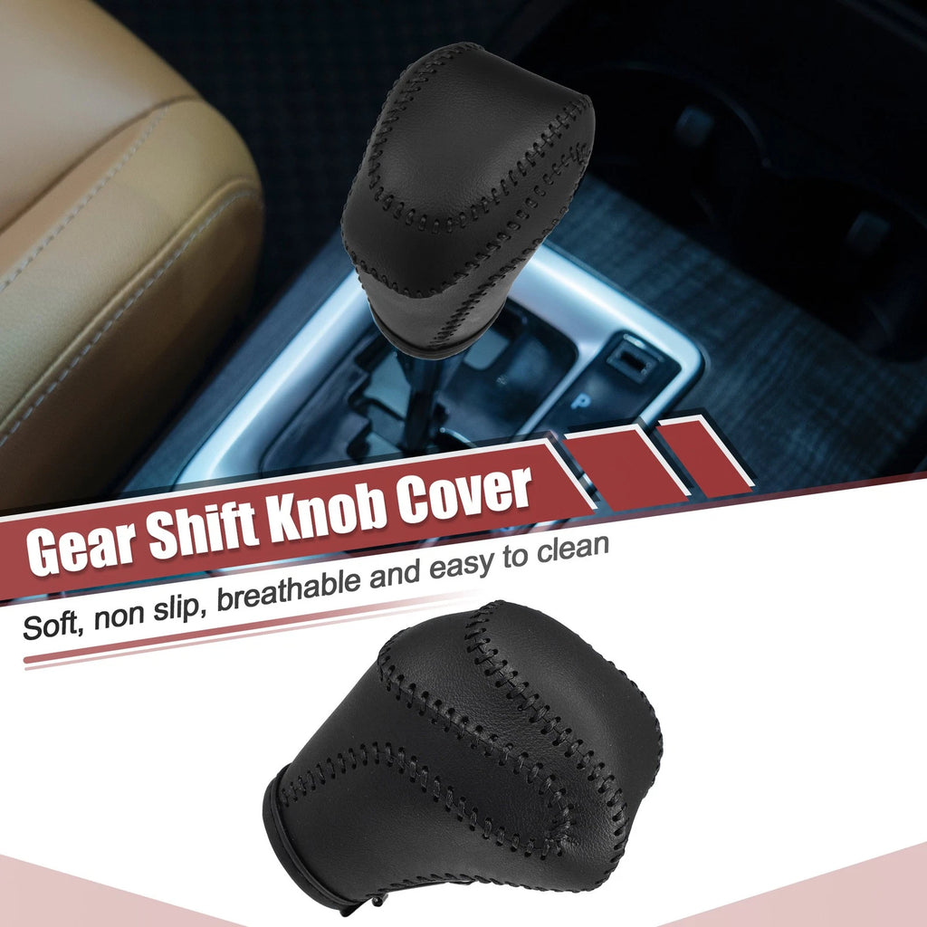 Gear Shift Knob Cover for Toyota Land Cruiser Prado (2018–2023) Black
