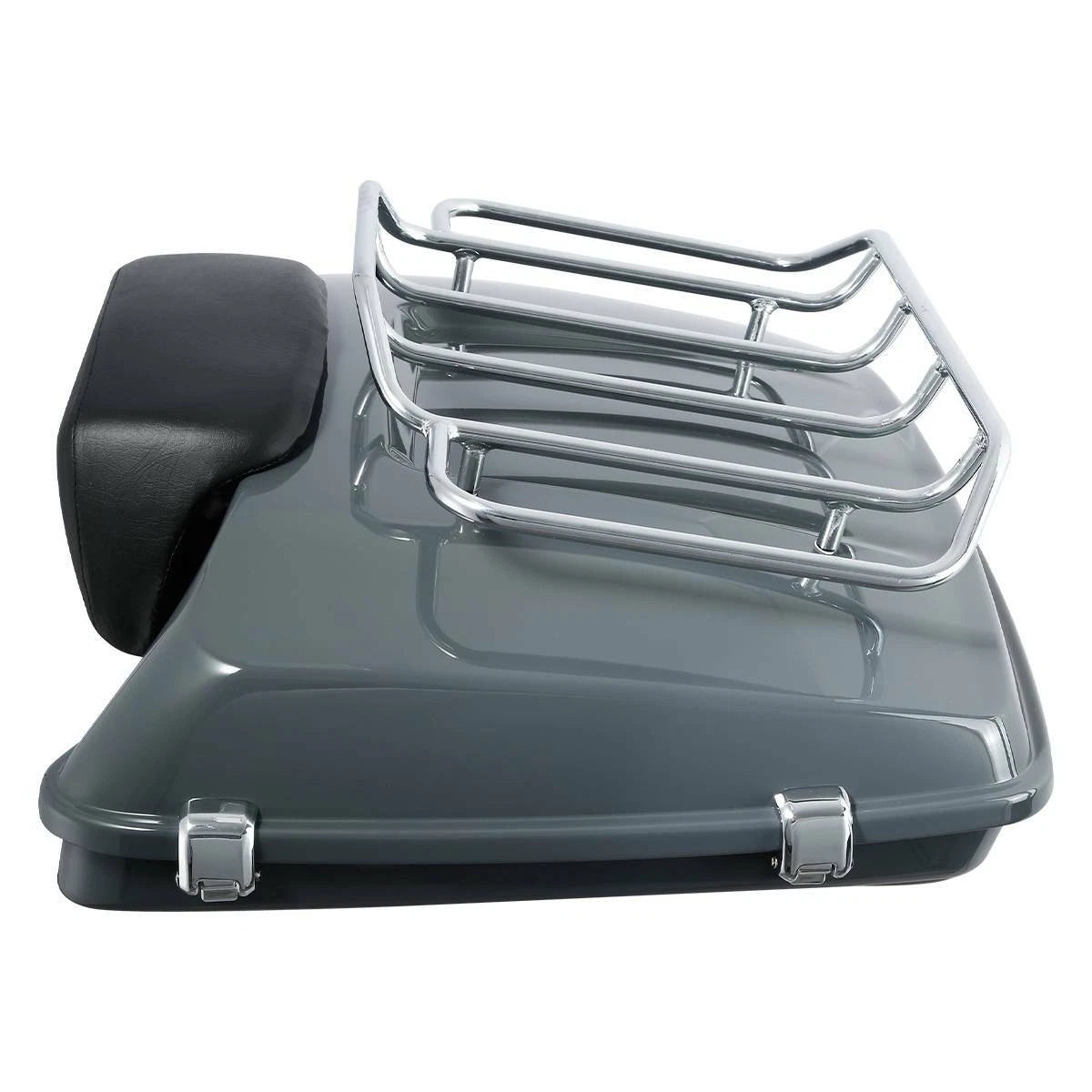 Razor Trunk Pad Rack Mount for Harley Touring (2014–2026) Gunship Gray