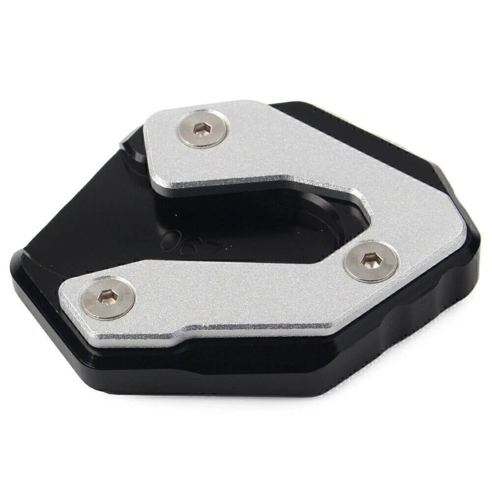 1pc Kickstand Side Stand Enlarger Plate for Yamaha MT09 Tracer (2015–2017) Black