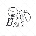 2X Carb Rebuild Repair Kit for Sea-Doo SP SPI SPX HX GS GSI GSX (1990–2003)