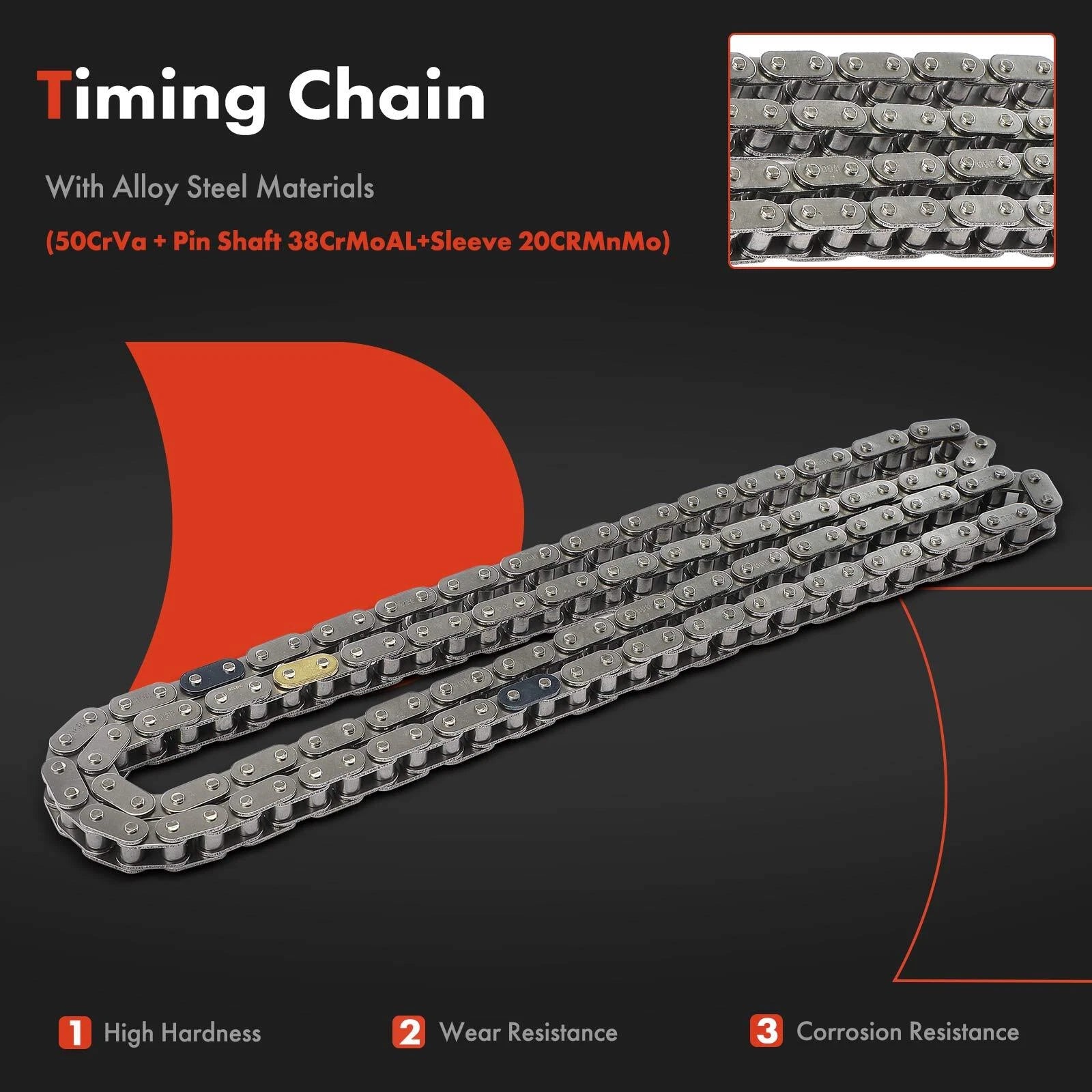 8x Timing Chain Kit for Nissan Sentra 200SX NX Infiniti G20 (1995–2002)