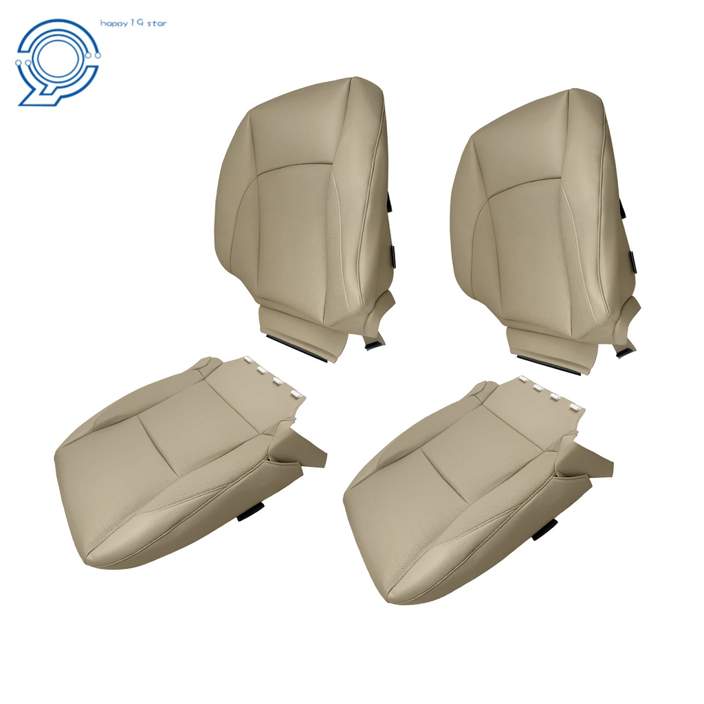Set of 2 Leather Seat Covers for Lexus ES350 (2007–2012) Beige