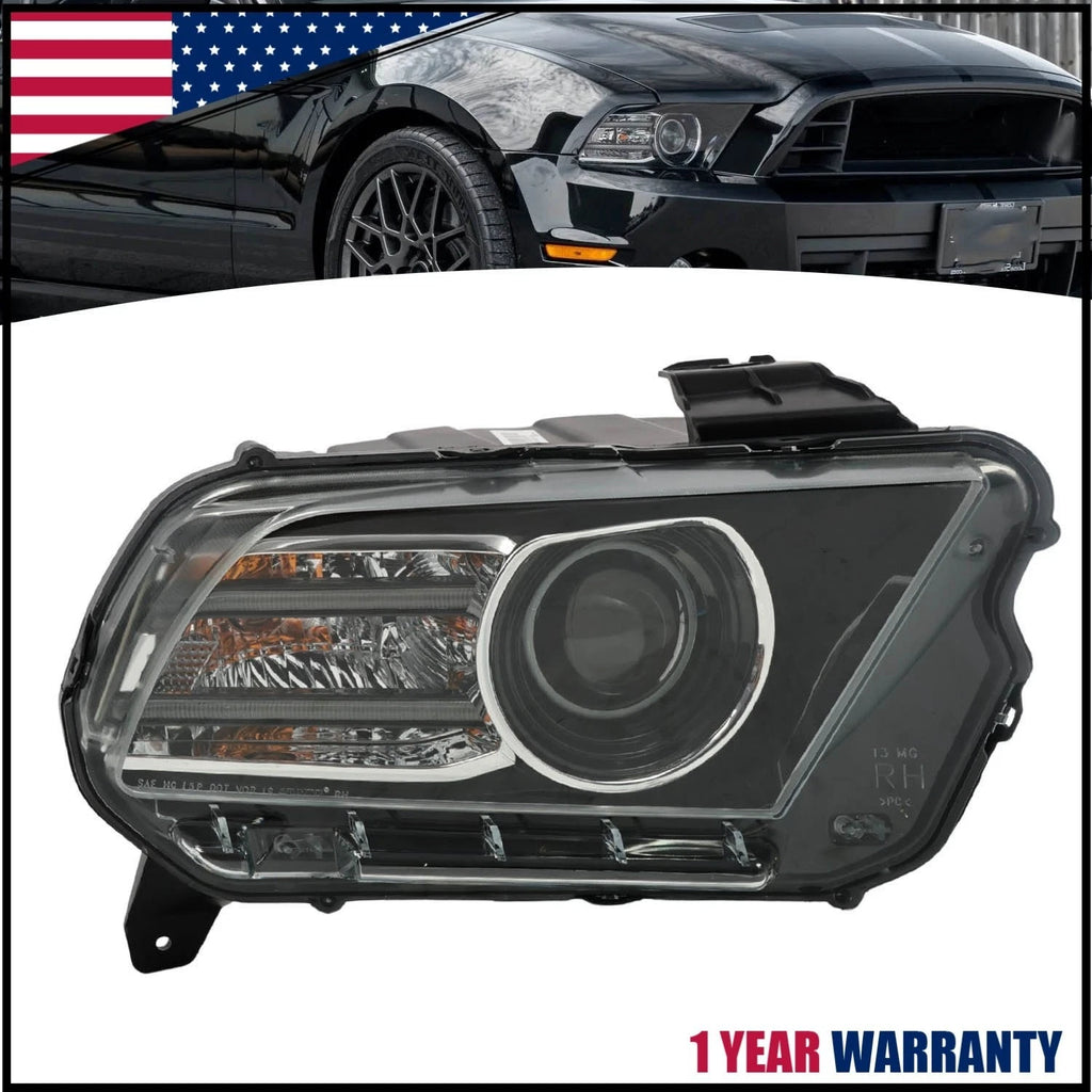 HID/Xenon Projector Headlight for Ford Mustang (2013–2014) - Passenger