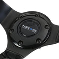 NRG ST-036BR-BK Steering Wheel for Universal Fit (350MM, 3" Deep Dish)