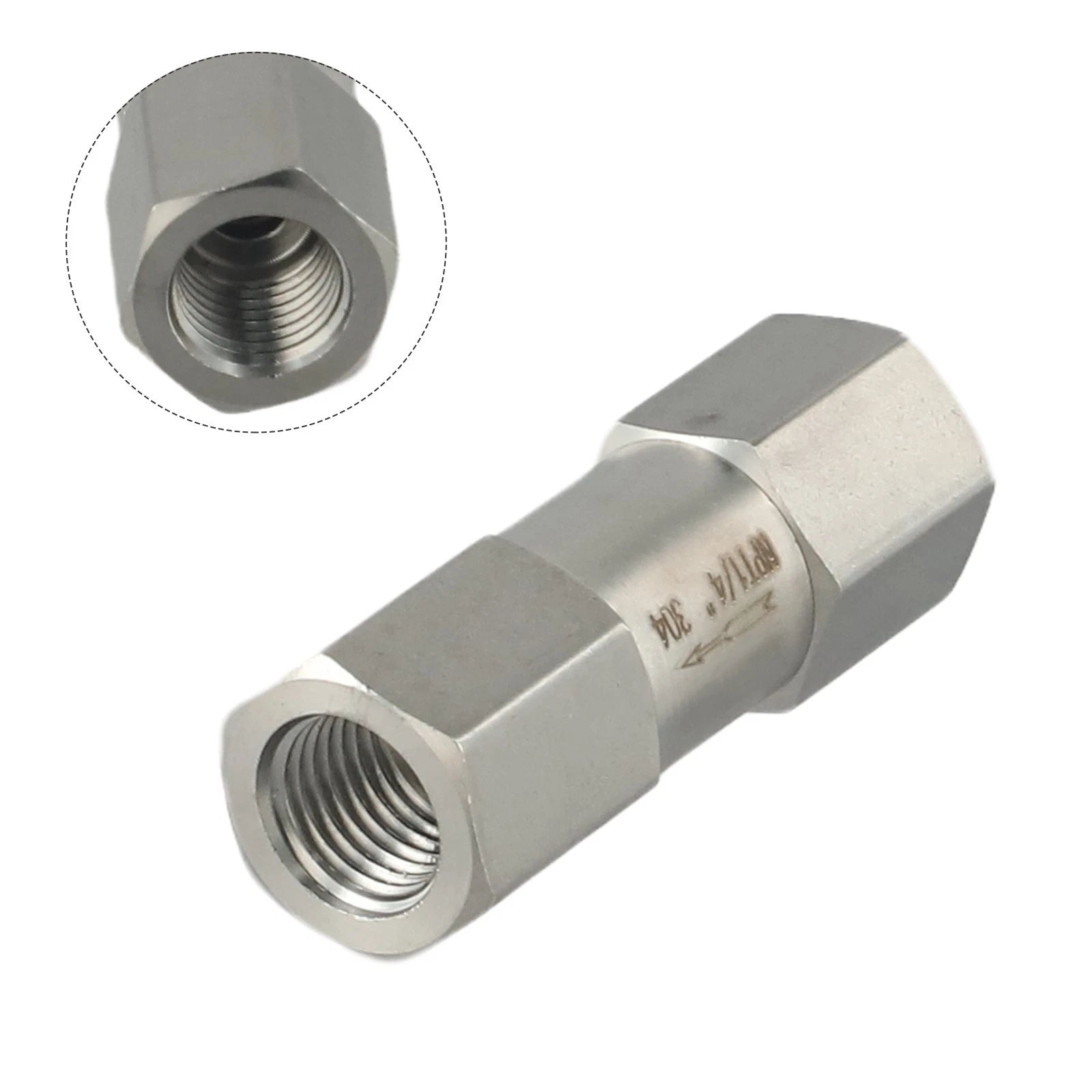 Stainless Steel NPT Female to Male Thread Flow Control for Automotive