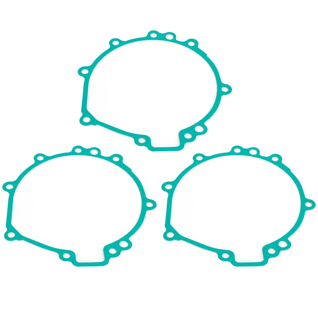 3X Alternator Cover Gasket for Kawasaki ZX-10R Ninja (2006–2010) 11061-0179