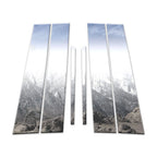 6Pc Chrome Pillar Post Covers for Chevrolet Equinox (2010–2016)