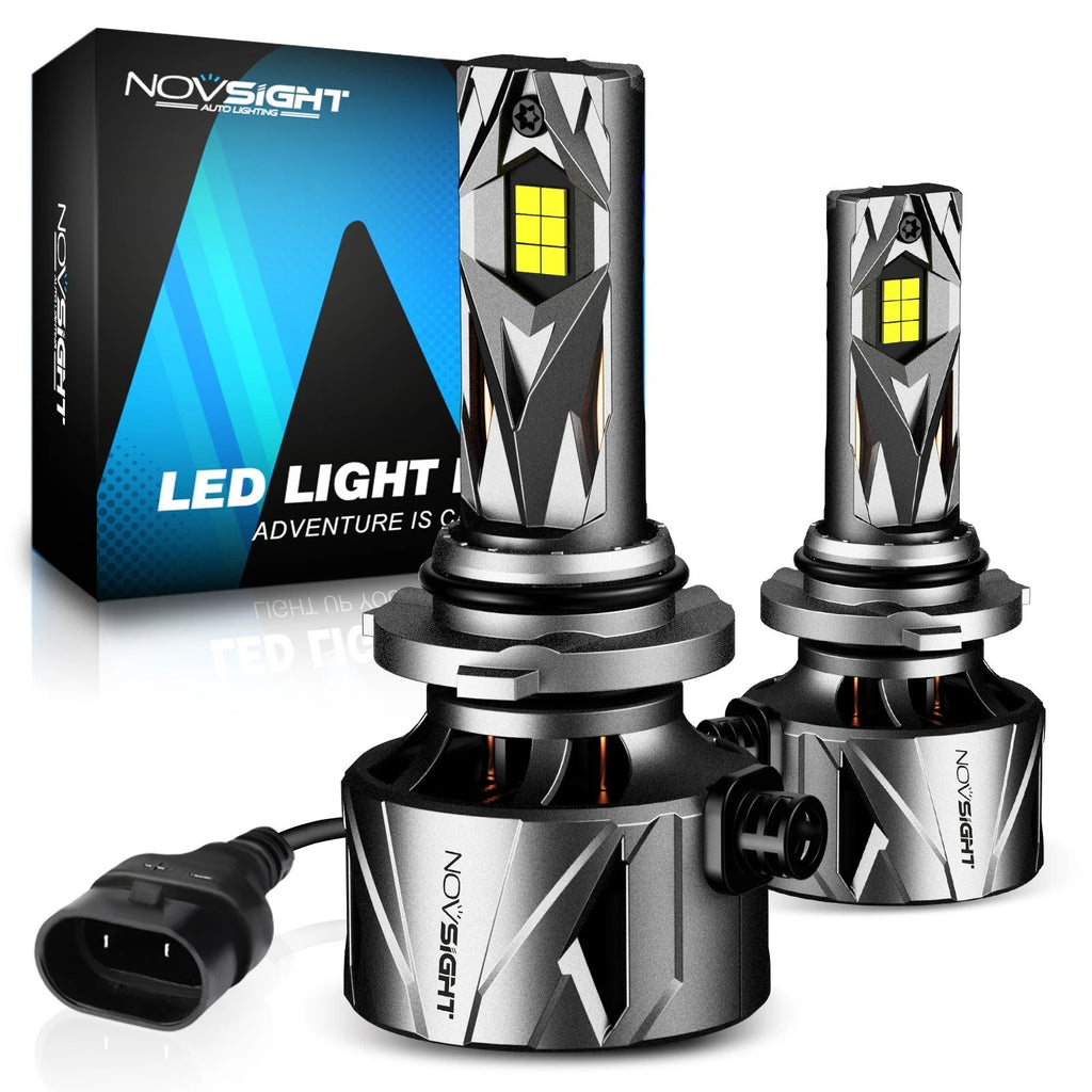 2X 9006 HB4 LED Headlight Bulbs for 60000LM 6500K