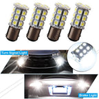 2X 27-SMD BA15D LED Interior Lights Bulbs for Marine Boat (1004 1076 1142)