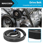 Serpentine Drive Belt 6PK2380 for Ford AU Falcon 6cyl 4L (1998–2002)