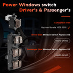 Master Power Window Control Switch Kit for Hyundai Sonata (2009-2010)