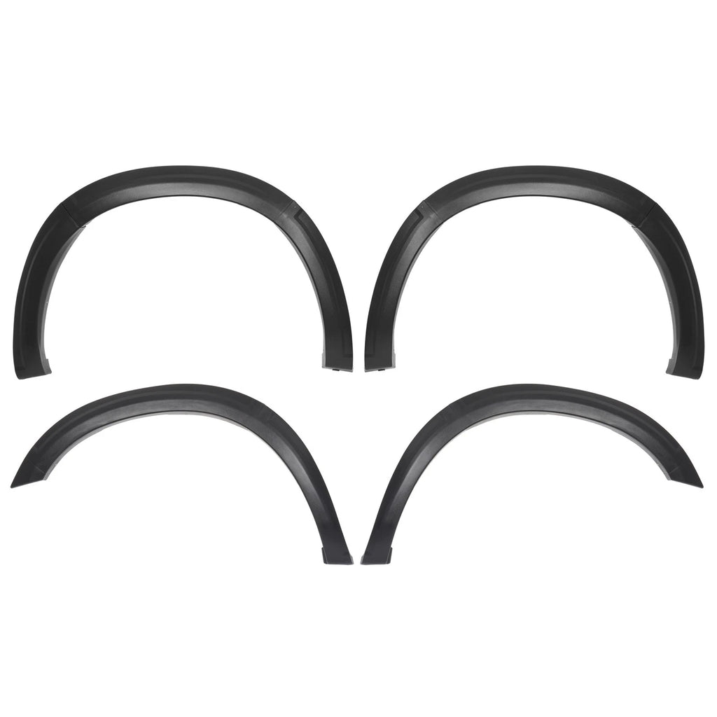 Fender Flares Set of 4 Textured Black PP for Dodge Ram 2500 3500 (2010–2018)