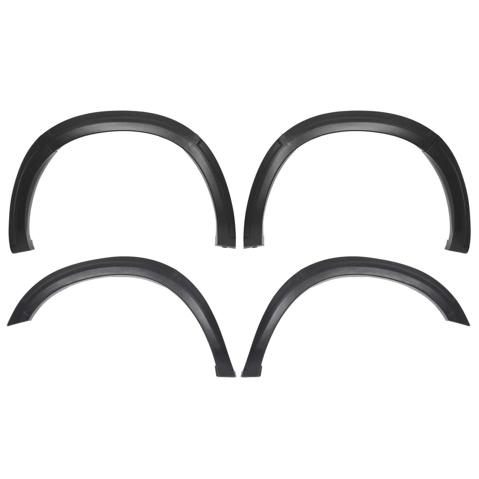 Fender Flares Set of 4 Textured Black PP for Dodge Ram 2500 3500 (2010–2018)
