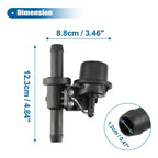 Radiator Water Valve for Dodge Van 1500 B2500 (2000-2003) - Plastic Metal Black