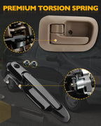 Tailgate Door Handle Kit for Toyota Sienna (1998-2003)