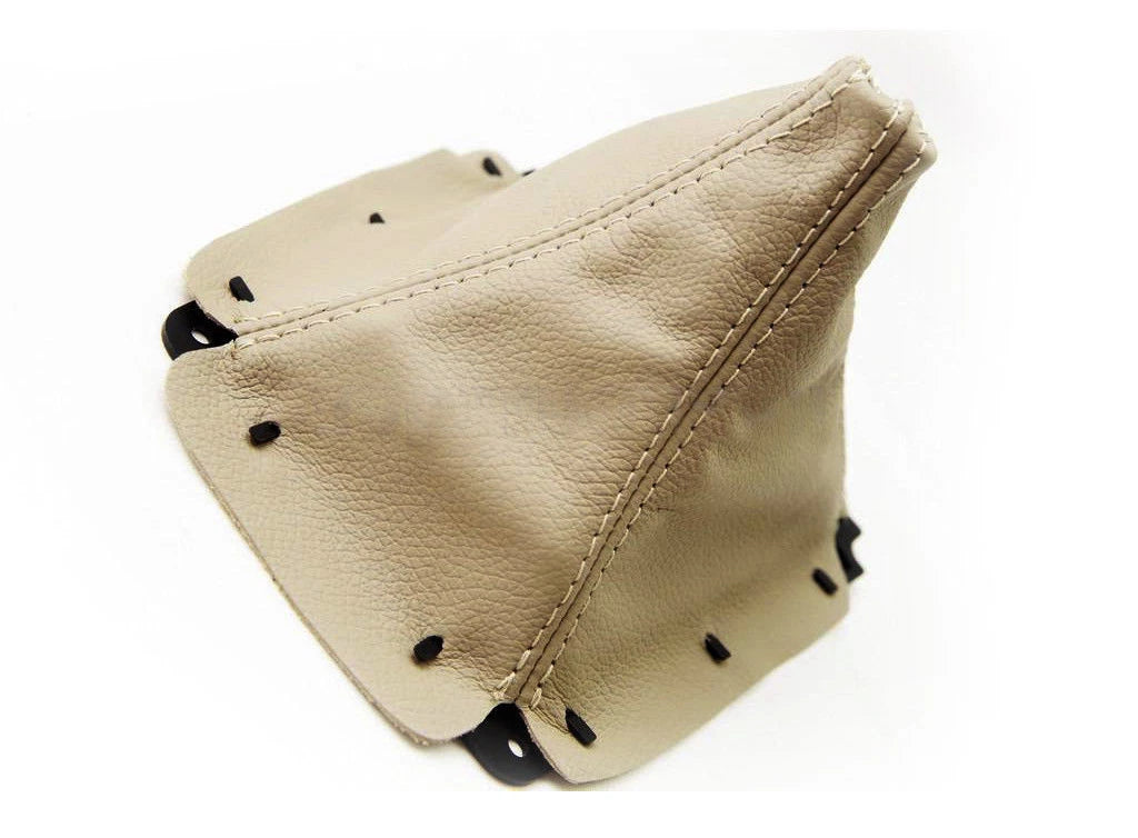 Manual Shift Boot Cover for Mazda Miata MX5 (1999–2005) Beige PVC Leather
