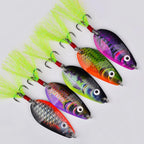 4.5cm Spoon Lure 11g Metal Vib Bait for Saltwater Bass Pike