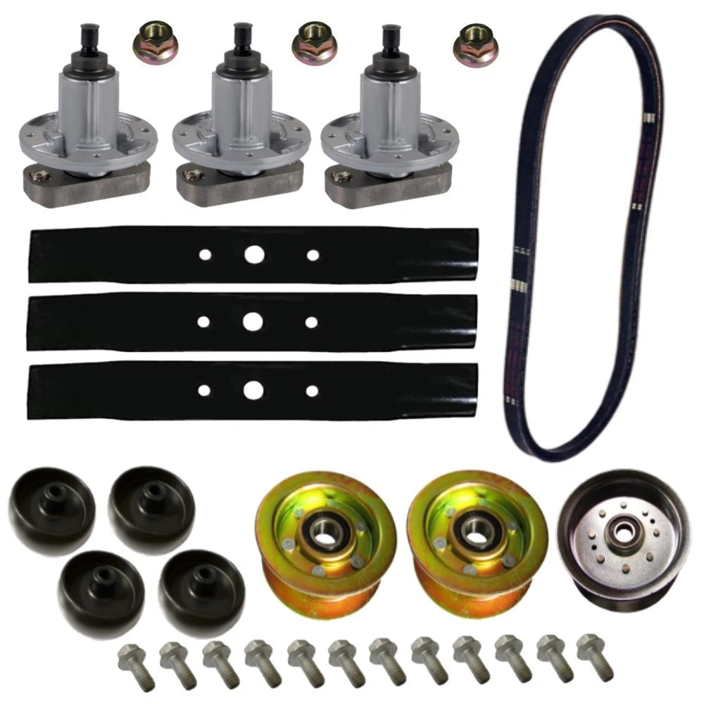 48" Deck Rebuild Kit Mulcher Blades for John Deere (Replaces 137266)