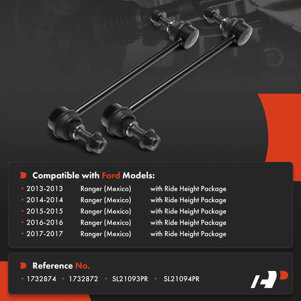 2X Stabilizer Bar Link Kit Front for Ford Ranger (2013-2017)