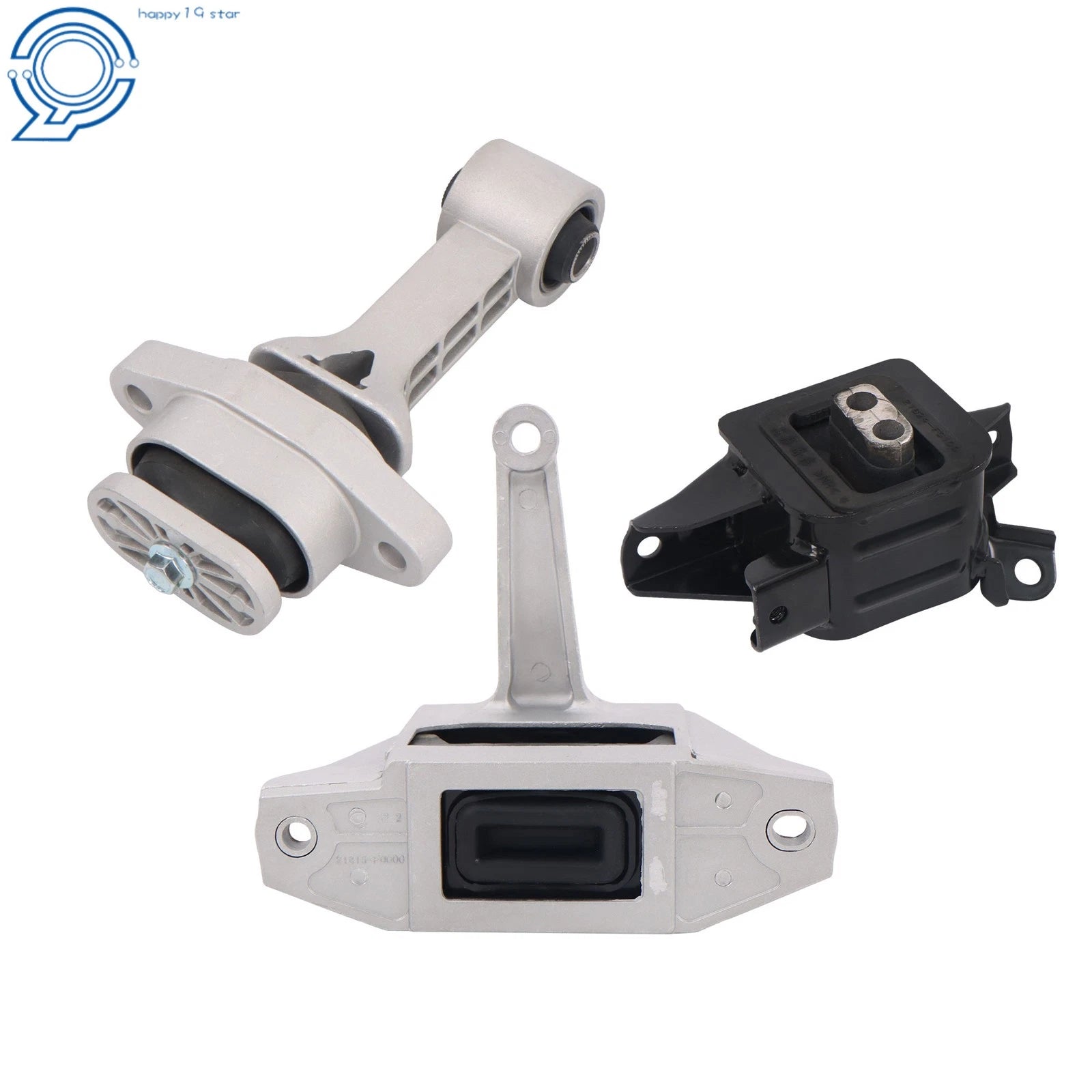 3Pcs Engine Motor & Transmission Mount Set for Hyundai Elantra (2017–2018)