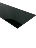 Acrylic Sheet 19in x 6in Tinted Smoked Plexiglass 1/4in Thick