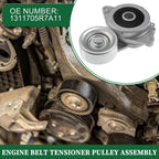 Engine Belt Tensioner Pulley Assembly for Honda Fit (2015-2018)