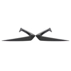 2X Camera Protection Cover Trim for Tesla Model 3 (2017–2021) Gloss Carbon Fiber