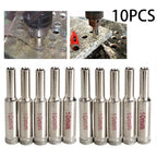 10pcs Diamond Coated Glass Drill Bits for Ceramic Granite Marble