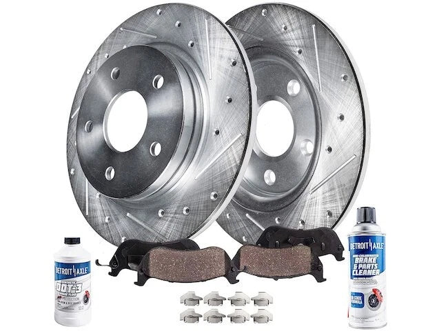 Rear Brake Pad and Rotor Kit for Mazda 6 (2003–2005) JW577PG