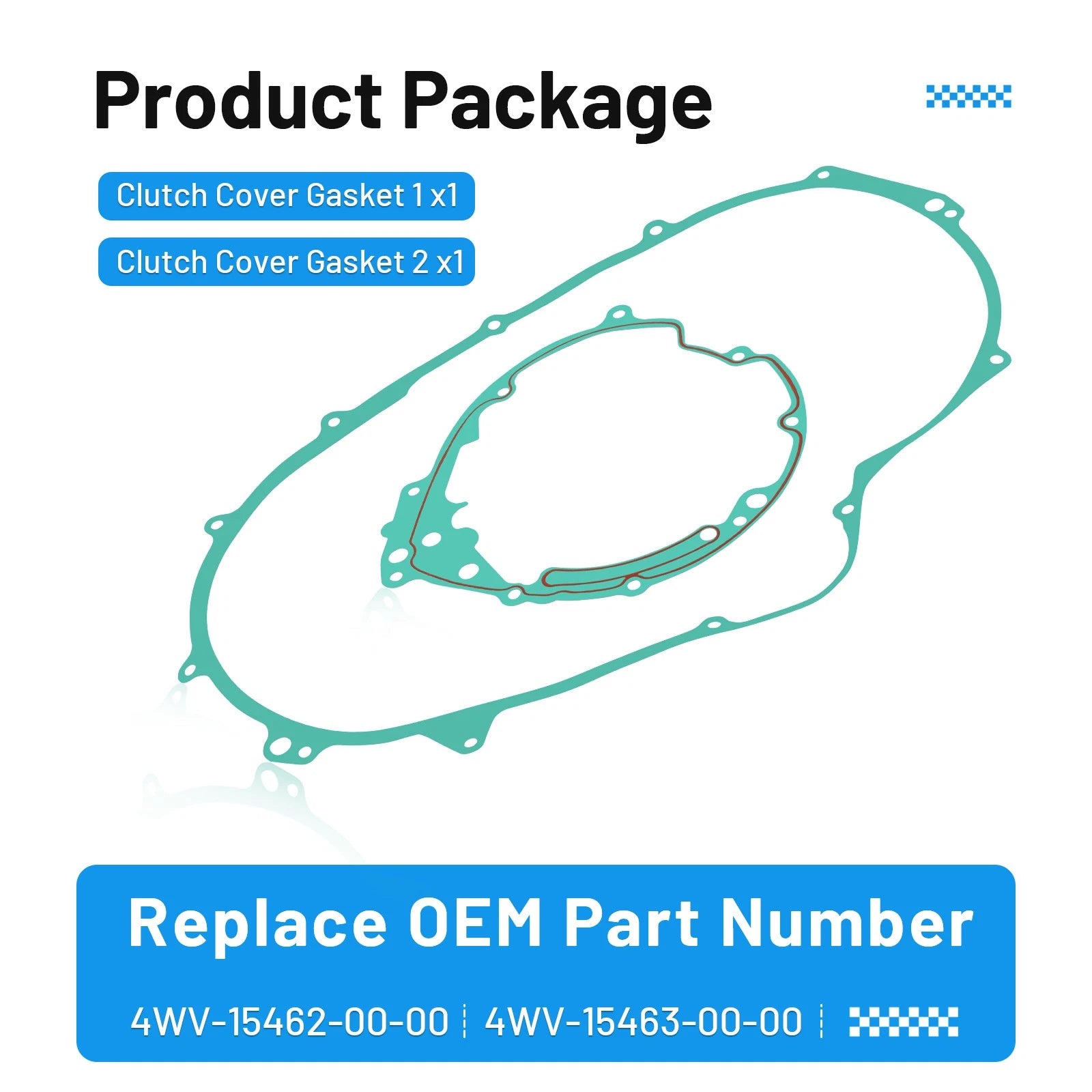 Clutch & Wet Clutch Gasket for Yamaha Grizzly 600 YFM600F (1998–2001)