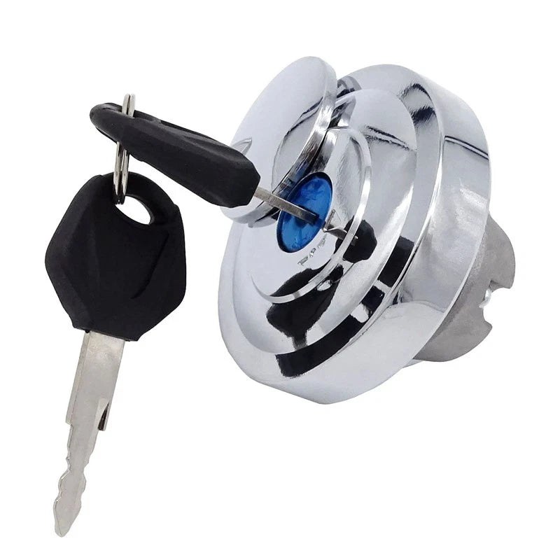 Fuel Gas Tank Cap Keys for Yamaha SR400 (2015–2018), V Star 950 (2009–2017)