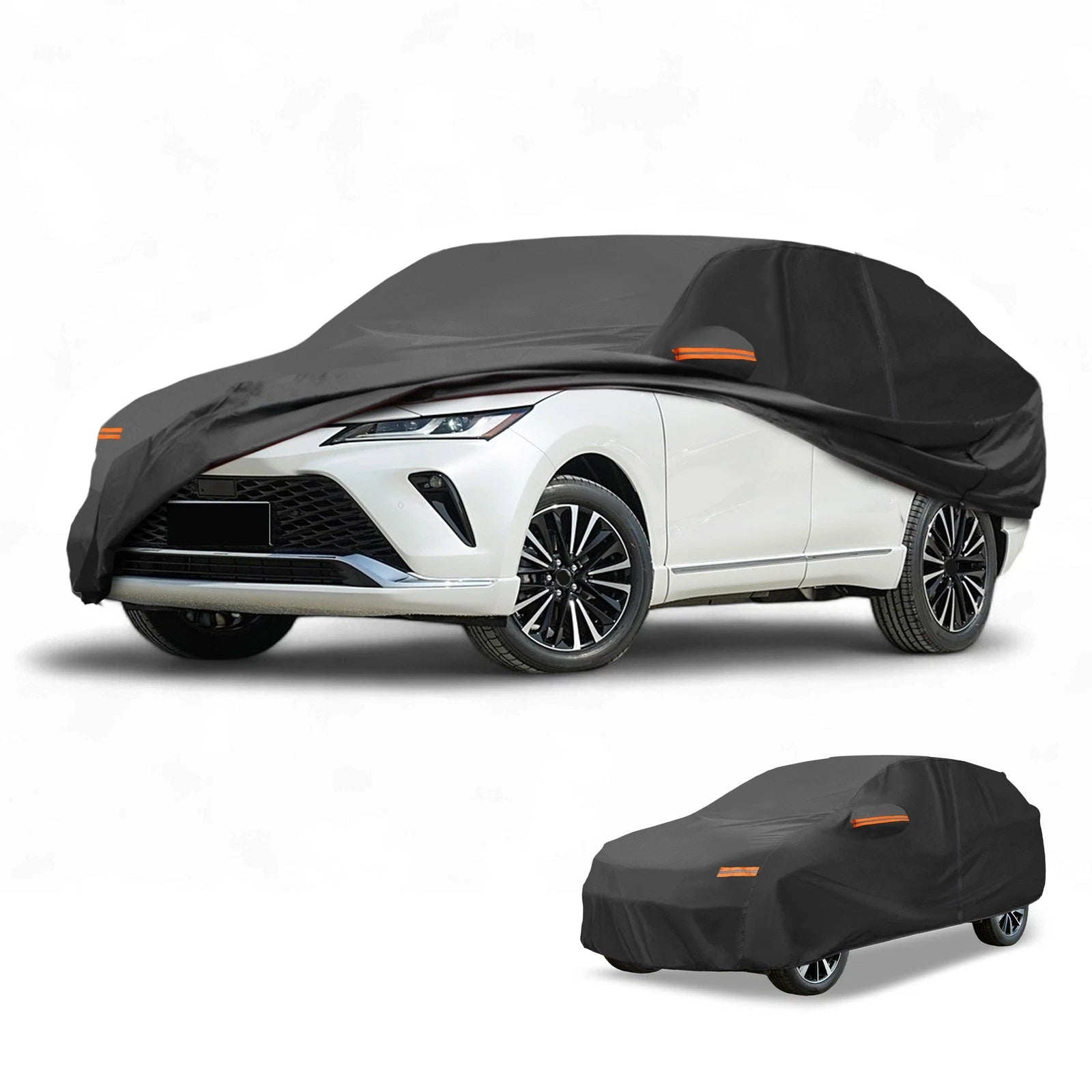 Waterproof Car Cover for Toyota Venza (2010–2015) 190T-PU with Zipper