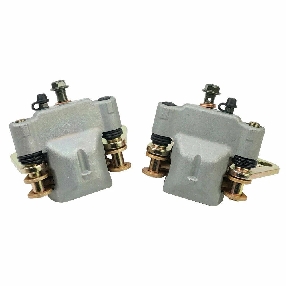 Front Left Right Brake Caliper & Pads for Polaris Ranger 500 (2005–2007, 2011–2013)